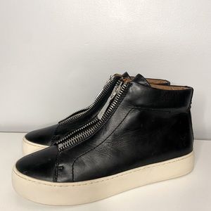 Frye Lena Zip Hightop Women’s Sneaker Size 7